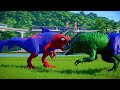 Jurassic World Evolution: Spidey Shark, Hulk Clash & The Batman in Jurassic World Evolution