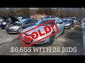 State Vehicle Surplus Auction and Results