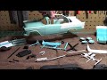 AMT 1/16 1955 Chevy Bel Air Convertible Scale Model Kit Build Review AMT1134