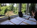 6 HOUR STUDY WITH ME | Background noise, 10 min Break, No music, Study with Merve
