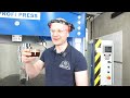Making High Pressure Coffee With 300 Ton Hydraulic Press | Part 2!