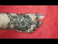 Vdo-751 | Tikki Mehndi For Foot | Sawan Mehndi Design | Mehndi Design | Flower Mehndi Design |