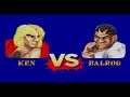 Street Fighter 2 Mix Ken Hardest Play No Lose