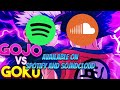 GOKU VS GOJO RAP BATTLE | BJTS ft Dizz XO