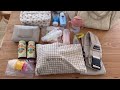 ２歳１０ヶ月と０歳８ヶ月ワンオペママのマザーズバッグ👜  ⌇ 出来るだけ少なくしたい！！マザーズバッグの中身紹介🌿,,