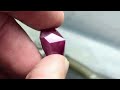 Ruby | King of Precious Stones | Gemstone Cutting, Faceting and Polishing | Cut 19.85 & 15.45 carats