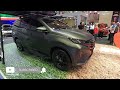 Perodua Aruz X-Cape Walkaround with Roof Tent and Black Wrap at Malaysia Autoshow 2024 MAEPS Serdang