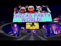 CHICAS PARTY WORLD HAS SOME TERRIFYING NEW ANIMATRONICS.. - FNAF Chicas Party World