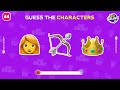 Guess The Character by Emoji 🎬 Movie Quiz | Quiz Galaxy
