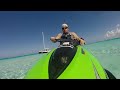 Stingray City Cayman Islands - Lin Jet Ski Wave Runner Test Ride Feb 2014