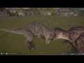 Jurassic World Evolution 2: Little Eatie Tyrannosaurus Rex vs CC Tarbosaurus