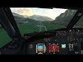 Boeing 737-800 GO AROUND + landing | Innsbruck, Austria (LOWI) | MSFS2020