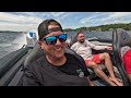 We go out and absolutely rip a 2025 Fountain Thundercat with twin 1000hp on the Lake of the Ozarks!