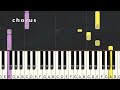 The Beatles * Let it be * Piano Tutorial EASY