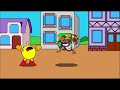 PAC MAN uses ZA WARUDO (Sprite animation)