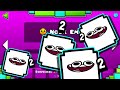 ALL GEOMETRY DASH 100% COMPLETED 1 ATTEMPT!!!