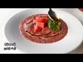 Spanish Watermelon Soup شربة البطيخ الاسبانية