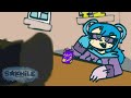 Blows up pancakes with mind// krew animation// Krewcore au 💚💜
