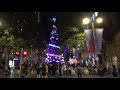 4K technology/Christmas 2017: Town Hall, George Street, Myers, Pitt Street Mall, Martin Place