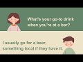 English Conversation For Bar Scenes丨English Speaking Practice丨Learn English For Beginners