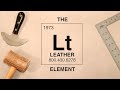 The Leather Element: Wet Molding Diamonds