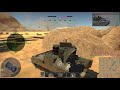 War Thunder Curving ADATS missile over a hill killing an Ariete