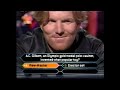 Jim Courier on Who Wants to be a Millionaire  Sports Superstars edition