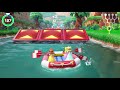 Super Mario Party River Survival #1 Mario, Peach, Daisy, Rosalina