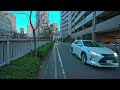 Tokyo day to night walk in Meguro, Japan • 4K HDR