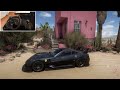 Ferrari 599X EVO | Forza Horizon 5 | Steering Wheel Gameplay