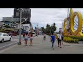 pattaya beach road walk day