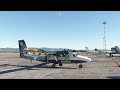 MSFS2020 Aurora Airlines DHC6 landing at Vladivostok (UHWW) Far East Russia