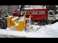 City cleanup after Snowmageddon December 27-12