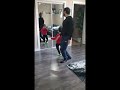 Dancing Dad and Son