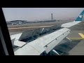 Oman Air WY 604 (Dubai DXB to Muscat MCT) | Takeoff and Landing |Boeing 737-800 |
