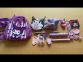 🎁Blind Bag Paper 🎁 SANRIO HELLO KITTY VS KUROMI 💜 ASMR 💜 satisfying unboxing blind bag