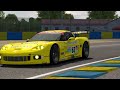 Assetto Corsa : Chevrolet Corvette C6.R GT1 Test at Le Mans