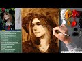 Starting a NEW Portrait Painting!! LIVE Oil Painting Session