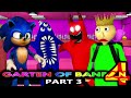 GARTEN OF BANBAN 4 PART 3 Ft. SONIC, BALDI Roblox CHALLENGE Minecraft Animation