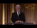 George Lucas honors Angelina Jolie at the 2013 Governors Awards
