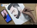 How to draw realistic Virat Kohli Sketch By using Faber Castell colour pencils.