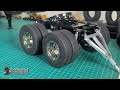 Trailer Dolly — How to build a 1/14 Tamiya Truck Dolly | SCANIA R620 Freightliner  MAN all trucks 4K