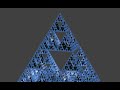 3D Sierpinski triangle/pyramid