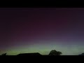 Aurora Time Lapse from Utah - G5 Solar Storm May 11, 2024