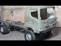 Rc truk hino500 4x4 angkut kayu