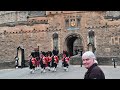 The Black Watch Pipes and Drums 3SCOTS, Mounting the Guard at Edinburgh Castle