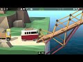 Carrying Cars Across Chasms for the No Hydraulics Challenge | Poly Bridge 2