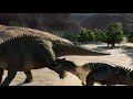 Allosaurus HUNTS Diplodocus  - Life in the Jurassic || Jurassic World Evolution 2 🦖 [4K] 🦖
