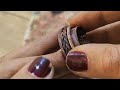 How to make this ring😃Woven spinning ring😇Twisted woven copper ring@kimzi858