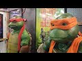 TMNT DBs turtle's Raphael and Prop Shop Garage's Michaelangelo full Suit/costume